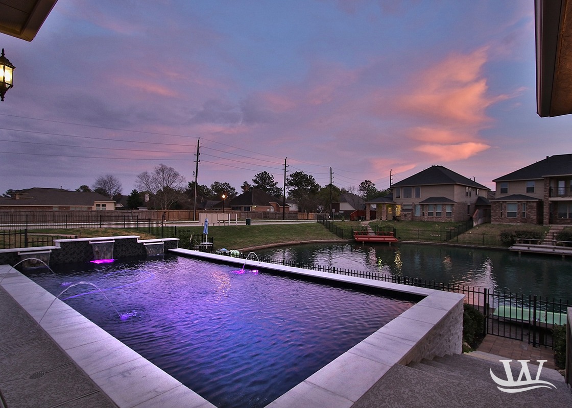 Custom Backyard Pool Designs Waterside Poolscapes