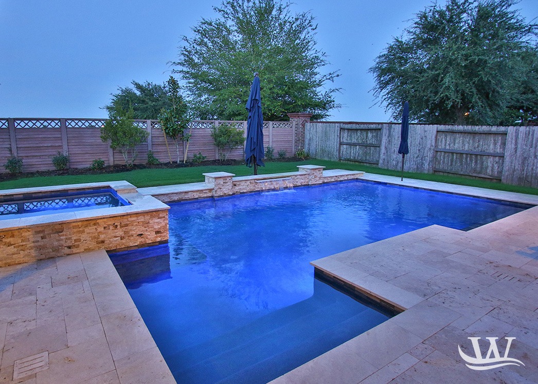 Custom Backyard Pool Designs Waterside Poolscapes