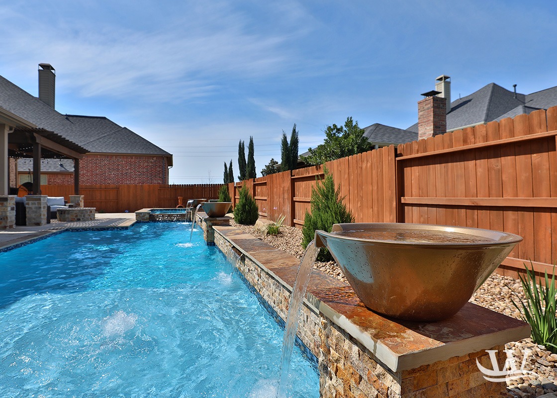 Custom Backyard Pool Designs Waterside Poolscapes