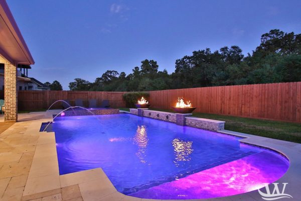 custom pool lighting