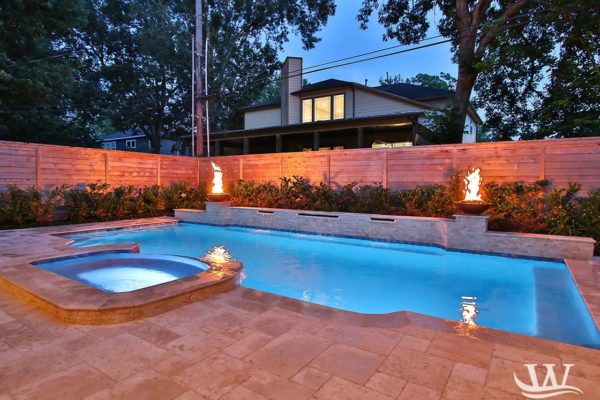 fire and water pool design